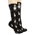 thumbnail image 2 of ThisWear Veterinarian Staff Trust Me I'm a Dogtor 1-Pair Novelty Crew Socks, 2 of 5