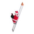 thumbnail image 1 of Cuerda de escalada eléctrica Papá Noel Fiesta de Año Nuevo Puerta Juguetes de Papá Noel Muñeca de juguete Tal como se describe, 1 of 8