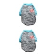 thumbnail image 2 of Ropa para perros Methold camisa Invierno Cálido Chaleco Suéter felpa Abrigo Chihuahua gris XL 2piezas, 2 of 5