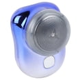 thumbnail image 1 of Mini Beard Clipper, USB Rechargeable Mini Hair Trimmer Smoothing Cutting Gradient Blue  For Business Trip, 1 of 8