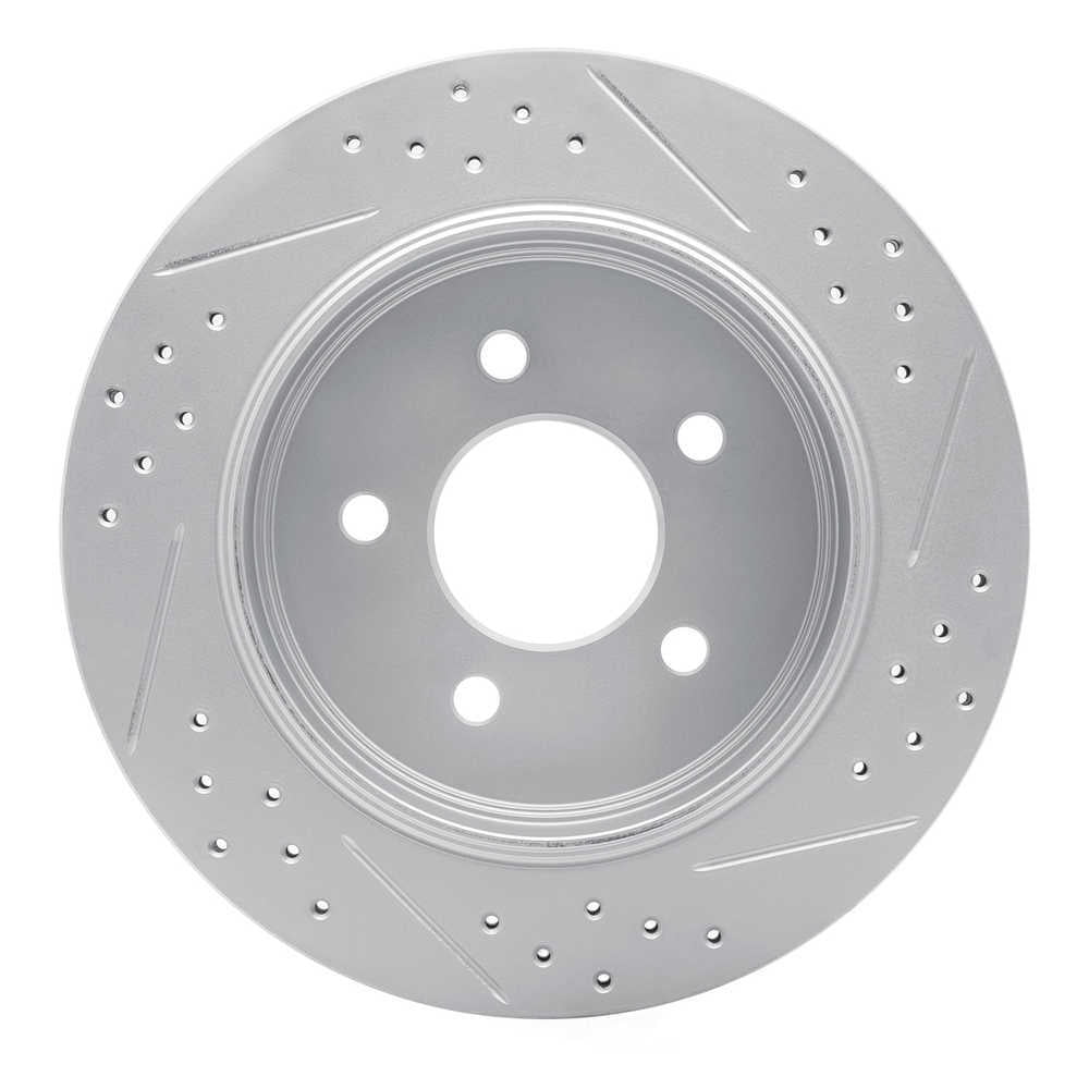 Dynamic Friction Company 830-56020L DFC Geoperformance Rotor - Drilled and Slotted