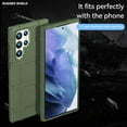 thumbnail image 3 of Slim Fit Phone Case for Samsung Galaxy S22 Ultra, Rugged Shield Durable Case with Military Grade Shockproof and Camera Lens Protection Shell for Galaxy S22 Ultra, HD Green, 3 of 16
