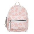 thumbnail image 1 of Retro Fashion Flower Backpacks Nylon Girl Small School Bag Rucksack (Pink), 1 of 10