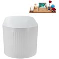 thumbnail image 3 of 59" Streamline N4000WH Soaking Freestanding Tub and Tray With Internal Drain, 3 of 7