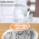 thumbnail image 1 of Taza para espumar leche de acero inoxidable de 350ml, jarra de café de silicona antiescaldado para hacer Latte Art Unbranded 3113190148513, 1 of 7