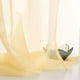 thumbnail image 5 of Cortinas de gasa transparente TOAVA DECO, color amarillo claro, 213 x 213 cm, 2 unidades, 5 of 9