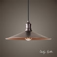 thumbnail image 2 of Uttermost Barnstead 1-Light Transitional Metal Pendant in Copper, 2 of 4