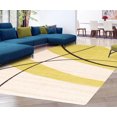 thumbnail image 1 of ECARPET Contemporary Area Rug, Swirl Lines Abstract Carpet Cosi Collection, 1 of 9