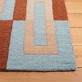 thumbnail image 3 of Safavieh Genre Bertha Geometric Area Rug, Light Blue/Rust, 5' x 8', 3 of 10