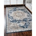 thumbnail image 1 of Unique Loom 3145637 3 ft. 3 in. x 5 ft. 3 in. Chateau Roosevelt Rectangular Rug, Beige, 1 of 4