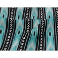 thumbnail image 4 of oneOone Viscose Jersey Fabric Stripe & Geometric Ikat Decor Fabric Printed BTY 60 Inch Wide, 4 of 5