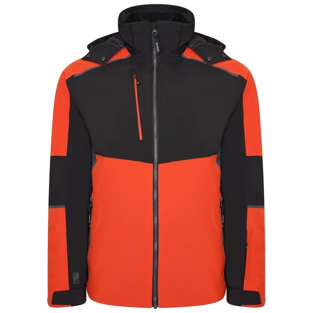 Dare 2B - Chaqueta Emulate Wintersport para Hombre (Brillo Ámbar, Negro) Dare 2B UTRG7120_amberglowblack