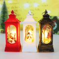 thumbnail image 3 of Luces de viento de linterna de Papá Noel, decoración de Feliz Navidad para el hogar, adornos navideños, regalos de Año Nuevo 2022, 2023, 3 of 4