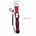 thumbnail image 3 of Fish Lip Gripper, Red with Non Slip Grip, 1 Pack, Saltwater and Freshwater Fishing Tool, 3 of 9