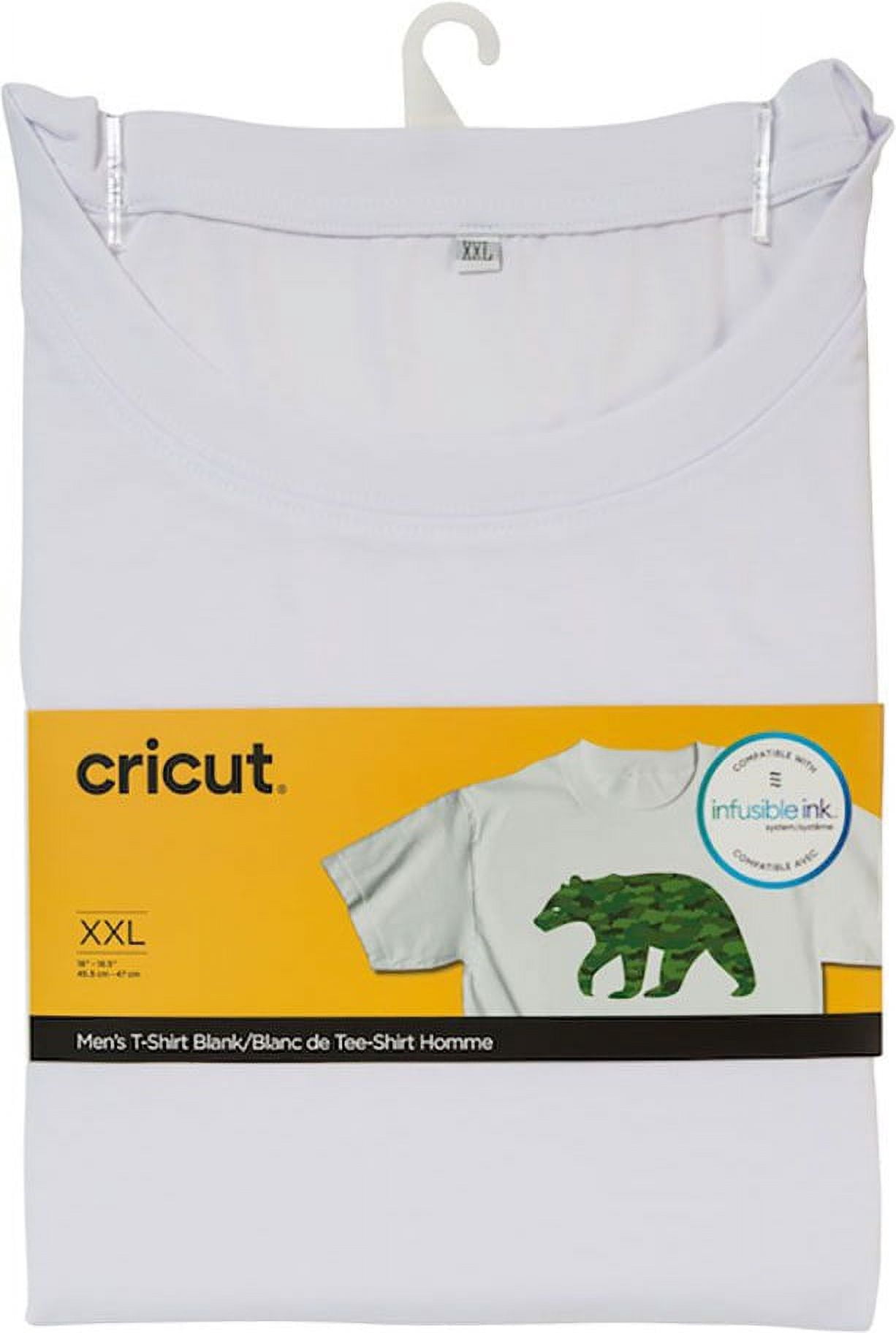 Cricut® Men's T-Shirt Blank, Crew Neck, 2XL