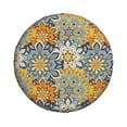 thumbnail image 2 of DouZhe Waterproof Spare Tire Cover, Bohemia Mandala Kaleidoscope Prints Adjustable Wheel Covers Fit for Jeep Trailer RV SUV Car, 14 inch, 2 of 7