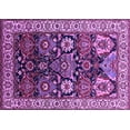 thumbnail image 1 of Ahgly Company Indoor Rectangle Oriental Purple Industrial Area Rugs, 8' x 10', 1 of 4