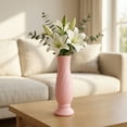 thumbnail image 4 of REGALWOVEN Tall Clear Plastic Bud Vase, Decorative Centerpiece for Wedding Home Decor Pink 2.8"L x 2.8"W x 7.9"H, 4 of 7