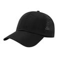 thumbnail image 5 of Yuanlong Unisex Baseball Cap Breathable Mesh Ponytail Hat Curved Brim Solid Outdoor Sports Sun Hat, 5 of 9