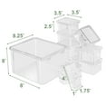 thumbnail image 6 of Sorbus 12-Piece Sewing and Craft Material Storage Container Set with Lids - Storage for Sewing Materials, Small Beads, Accessories and More, 6 of 11