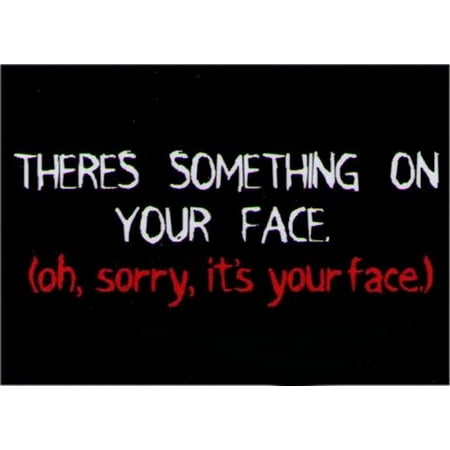 

There s Something On Your Face Magnet DM2127