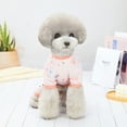 thumbnail image 3 of Dog Pajamas Comfortable Free Running Lightweight Cotton Plaid Dog Clothes for Outdoor, 3 of 8