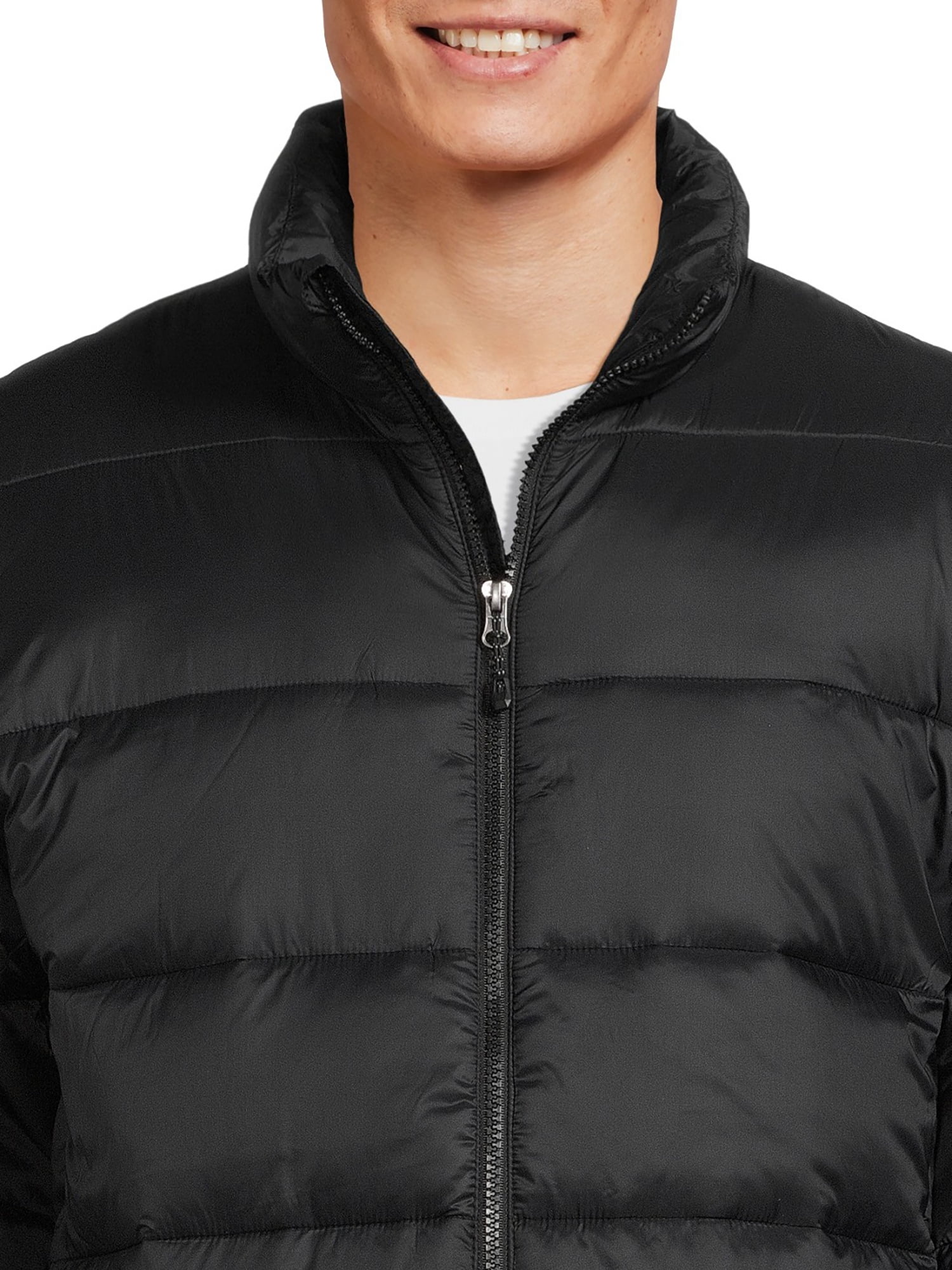 Swiss Tech Men's and Big Men's Packable Puffer Jacket, Sizes S-3XL