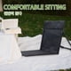 thumbnail image 4 of Silla Plegable para Acampar Con Transporte Respaldo para Picnic Al Aire Libre (negro), 4 of 9