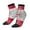 2 Black-1, variant on Women Men Athletic Socks North Carolina Flag Painted Cushioned Quarter Ankle Socks