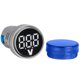 thumbnail image 5 of Probador de voltaje de 22 mm, medidor de voltaje, potencia de CC, 6-100 V, pantalla LED digital redonda Ndcxsfigh Para estrenar, 5 of 6