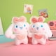 thumbnail image 3 of Llavero de peluche Kawaii Sanrio para niña, falda Cinnamoroll, figura de Anime de dibujos animados, bolsa de viaje para el hogar, decoración de juguete, 12cm, 3 of 5