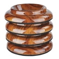 thumbnail image 3 of 4stPianoCasterCups,rosenträfärgPianoCasterPianoBenGolvskyddmedNon-&Anti-brus, 3 of 5