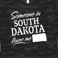 thumbnail image 4 of Inktastic Someone in South Dakota Loves Me Women's T-Shirt, 4 of 5
