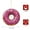 pattern-7, variant on Pink Doughnut with Sprinkles Ceramic Ornament Cute Donut Christmas Ceramic Ornaments Christmas Round Ornament Hanging Decor for Families And Friends Hanging Home Decorations Ornaments
