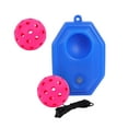 thumbnail image 4 of DYNWAVECA Pickleball Trainer with Ball and String, Pickleball Training Aid, Single Player Pickleball Trainer for Beginners, Kids, Adult , Rose Red, 4 of 9