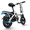 White, variant on 14" A1 Electric Bike Easy Folding, Commuter Electric Bicycle for Adult, City E-Bike Peak 500W Motor, 576 Wh Removeable Battery,Max Range 20 Miles & Max Speed 20 mph,Mini Ebikes  UL 2849