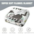 thumbnail image 2 of Sloth Gifts, Sloth Blanket for Women Girls Boys 40"X50", Cute Soft Fleece Blanket Warm Flannel Kids Adults Lap Cozy Throw Blanket for Sofa Couch Bed Quilt, 2 of 6