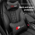 thumbnail image 2 of Almohadas para el cuello del coche, cojín para reposacabezas del coche, accesorios de asiento para Audi Quattro A3 A4 A6 A5 Q5 A1 Q7 Q3 Q2 Q8 A7 A8 TT S1 SQ5, 2 of 5