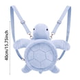 thumbnail image 3 of Mochila de tortuga para niñas. Mochila de tortuga monísima para viajes en familia, uso diario, festivales, actividades al aire libre, cumpleaños, colegio, niñas y niños, 3 of 5