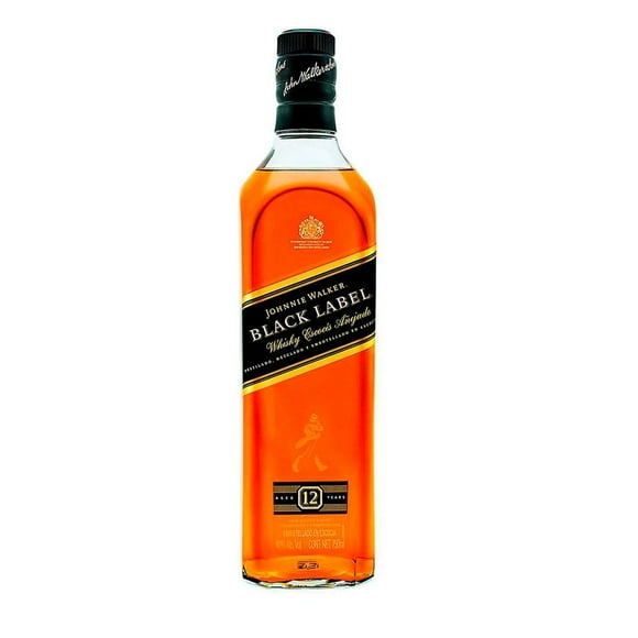Whisky Johnnie Walker Black Label 12 Años Escocés Añejado 750 ml