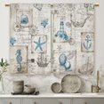 thumbnail image 1 of Cortinas Laifzere Nautical Kitchen 70x100 cm, 2 paneles, 1 of 8