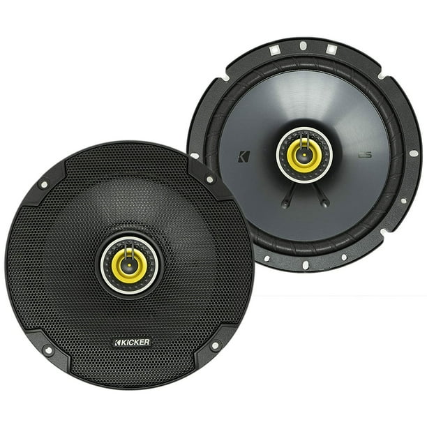 KICKER 46CSC674 CS Series 100 Watt 6.75 Inch Coaxial Car Audio Speakers