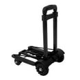 thumbnail image 5 of WORGEOUS  Cart Luggage Foldable Trolley Handcart Trolleys Rolling Black, 5 of 8