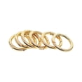 thumbnail image 3 of Anillos O de puerta de resorte Macarena 6 Piezas clip de resorte Mosquetón redondo, 3 of 8
