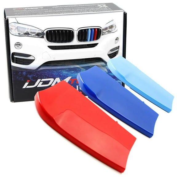M-Color Grille Insert Trims For 2017-2018 BMW F16 X6 with 7 Standard Grille Beams (Does Not Fit X6M)