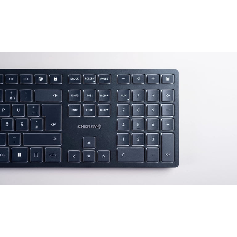 Free Shipping! Cherry KW 9100 Slim Wireless Keyboard Rechargeable