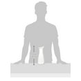 thumbnail image 2 of Grant Howard 1 L Glass Carafe & Decanter – Clear Beverage Pitcher with White Screw Top, 2 of 2