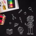 thumbnail image 5 of Teacher Theme Silicone Clear Stamps Transparent Stamps for Birthday Easter Holiday Cards Making DIY Scrapbooking Photo Album Decoration Paper Craft for DIY, 5 of 9