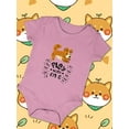 thumbnail image 3 of Play With Me Happy Corgi Bodysuit Infant -Image by Shutterstock,  Newborn, 3 of 4