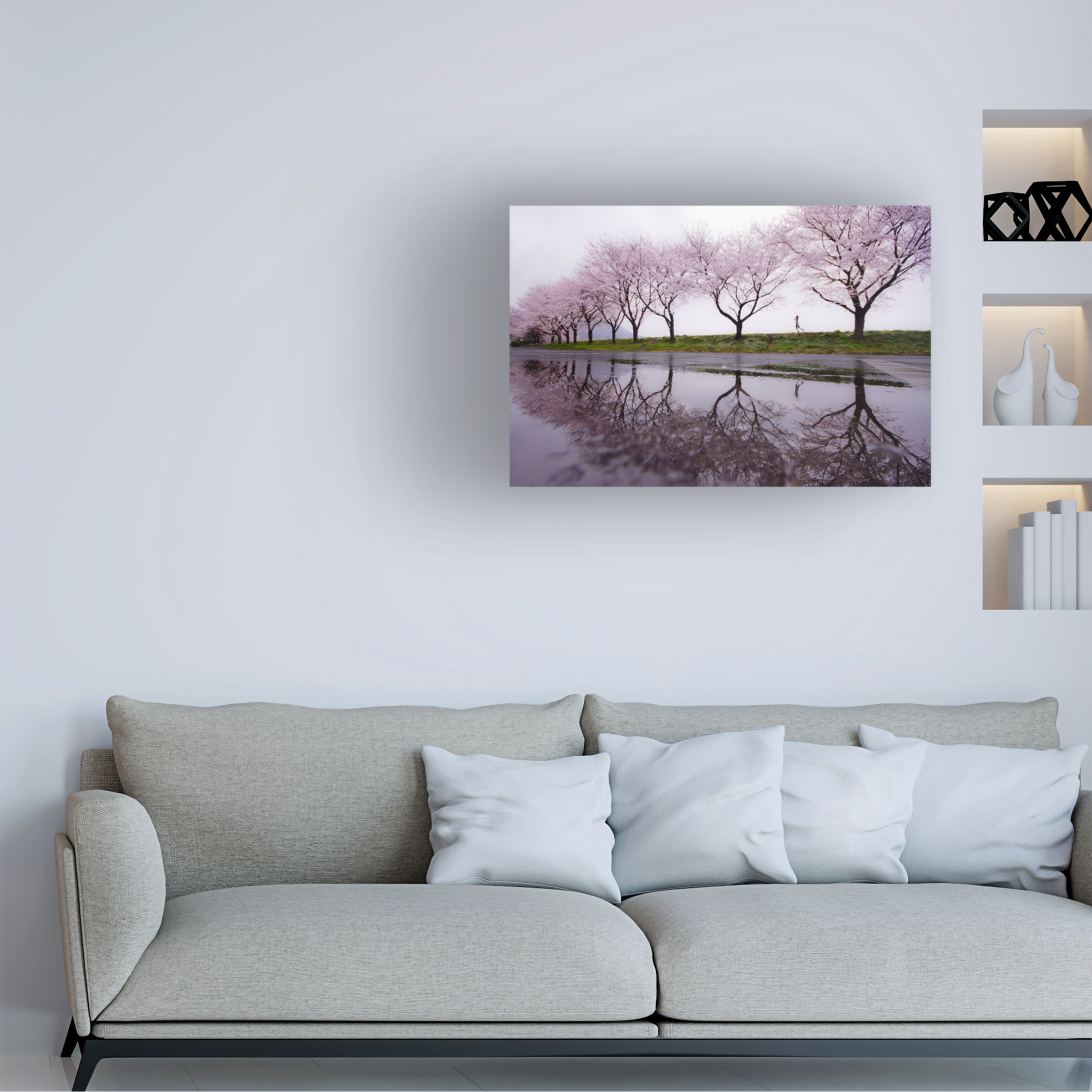 Kouji Tomihisa 'Rain Of Spring' Canvas Art